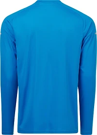 BCG Men's Run Grid Mesh Long Sleeve T-shirt