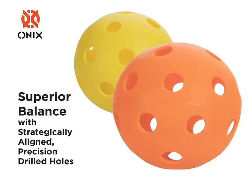 Onix Fuse Indoor Pickleball Balls 3-Pack