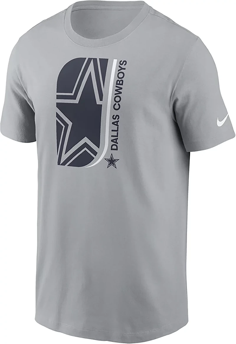 Nike Men's Dallas Cowboys Lockup Essential Short Sleeve T-shirt