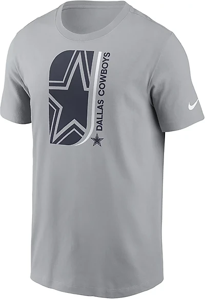 Nike Men's Dallas Cowboys Lockup Essential Short Sleeve T-shirt
