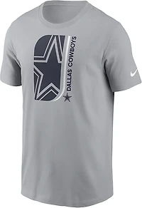 Nike Men's Dallas Cowboys Lockup Essential Short Sleeve T-shirt