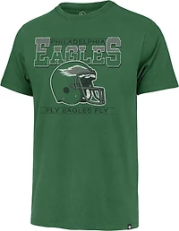'47 Men's Philadelphia Eagles Time Lock Franklin Short Sleeve T-shirt