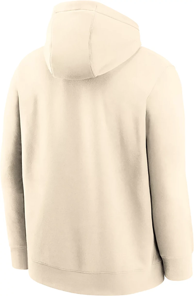 Nike Men's Tennessee Primary Logo Natural Club Fleece Hoodie