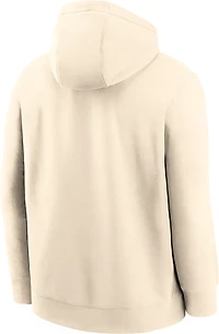 Nike Men's Tennessee Primary Logo Natural Club Fleece Hoodie