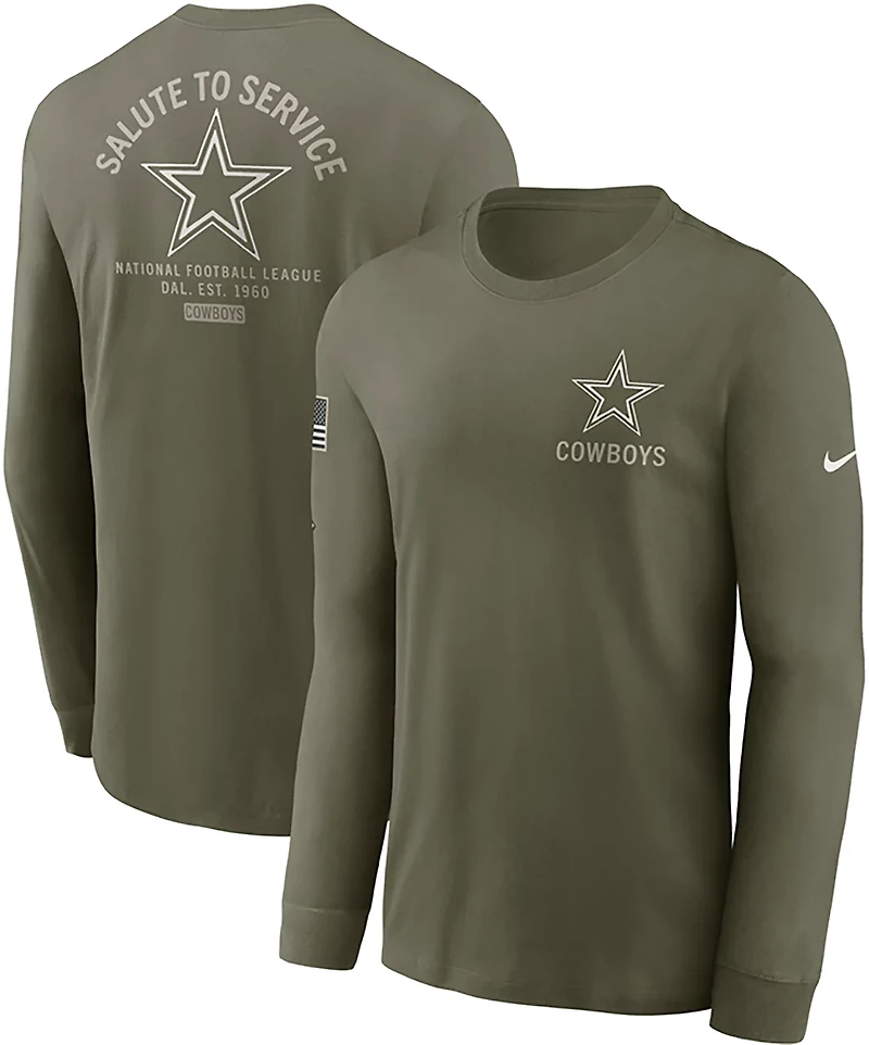 Nike Men's Dallas Cowboys Salute to Service Long Sleeve T-shirt
