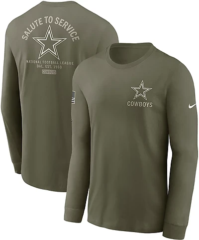 Nike Men's Dallas Cowboys Salute to Service Long Sleeve T-shirt