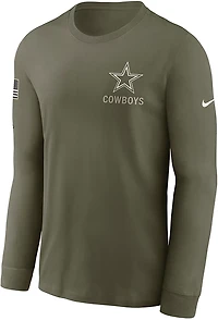 Nike Men's Dallas Cowboys Salute to Service Long Sleeve T-shirt