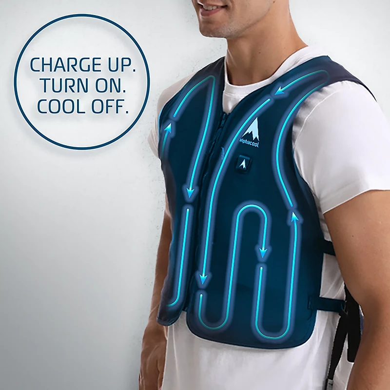 Circulatory Cooling Vest with 5V Battery