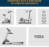 Alpcour 36 x 78 in. Bike Trainer Mat