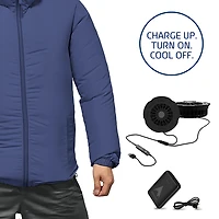 AlphaCool AirJacket Cooling Fan Jacket