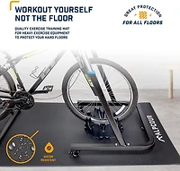 Alpcour 36 x 78 in. Bike Trainer Mat