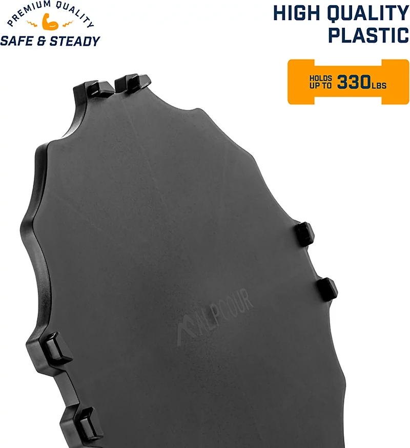 Alpcour Bike Trainer 4-Tier Riser Block Extender