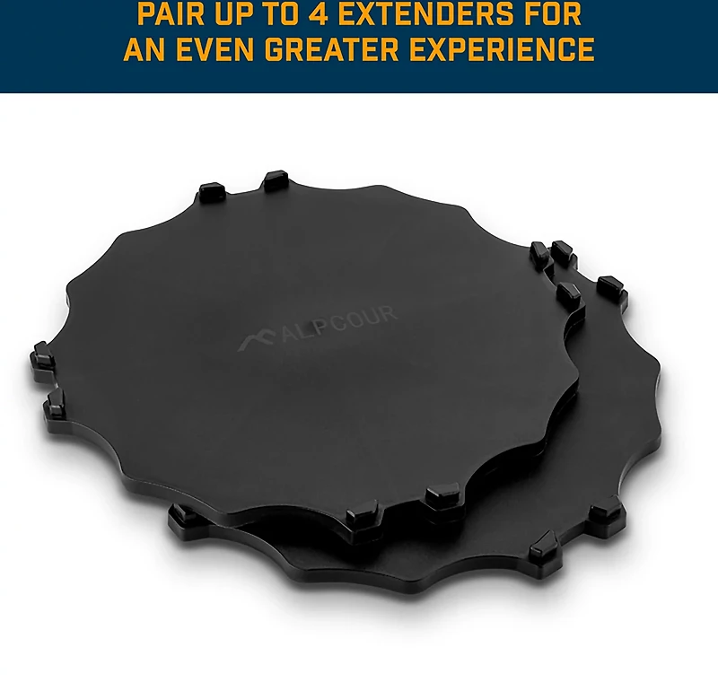 Alpcour Bike Trainer 4-Tier Riser Block Extender