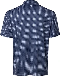 BURLEBO Men's Texas Pride Performance Polo Shirt