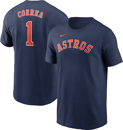 Nike Men's Astros Correa Fuse Home N&N T-shirt