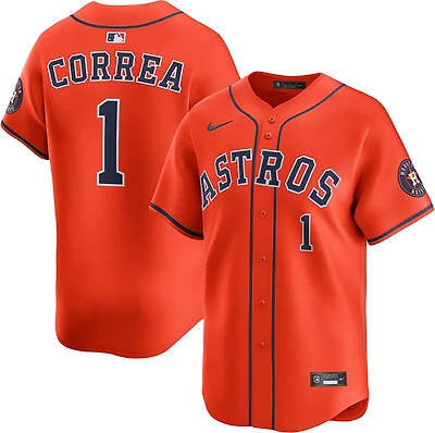 Nike Men's Astros Correa ALT 1 Limited Player N&N Jersey
