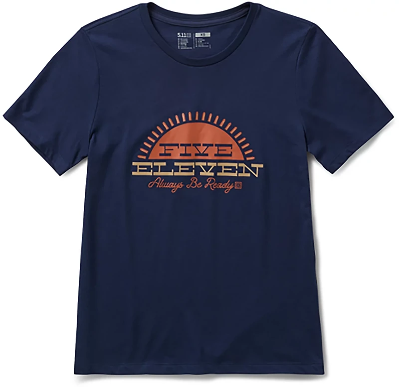 5.11 Tactical Women's Shooters Sunset Short Sleeve Graphic T-shirt