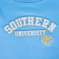 Pro Standard Women's Southern University Jaguars School Arch Crew Fleece