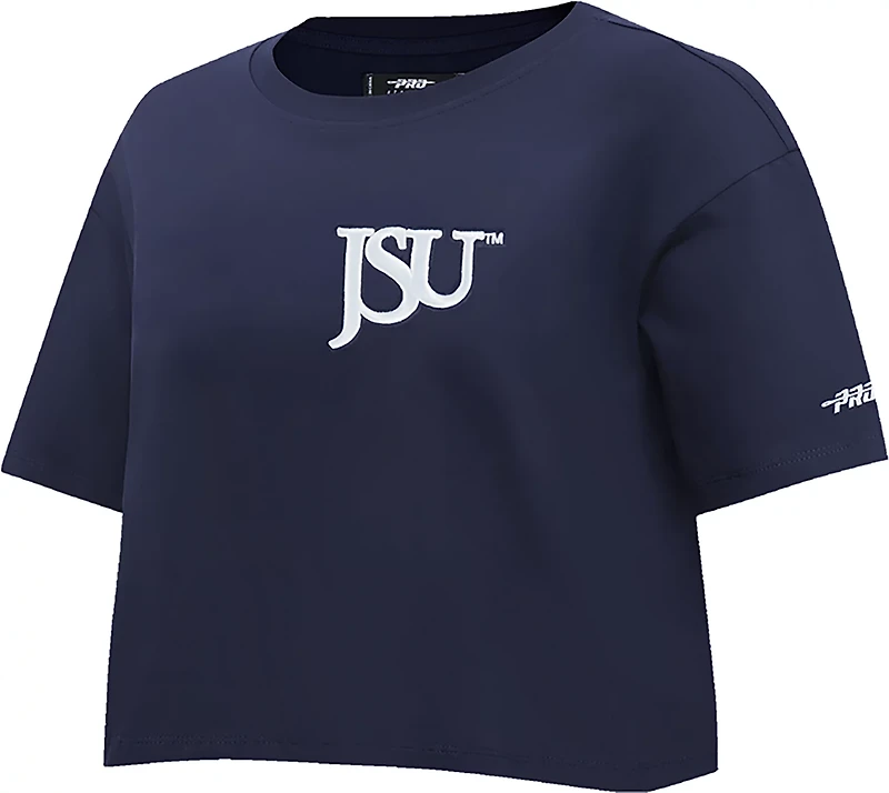 Pro Standard Women's Jackson State Homecoming Midriff T-shirt