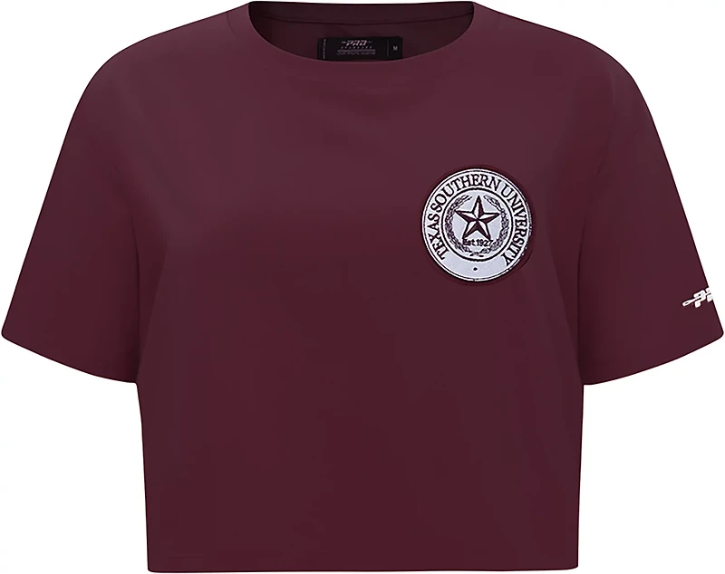 Pro Standard Women's Texas Southern Homecoming Midriff T-shirt