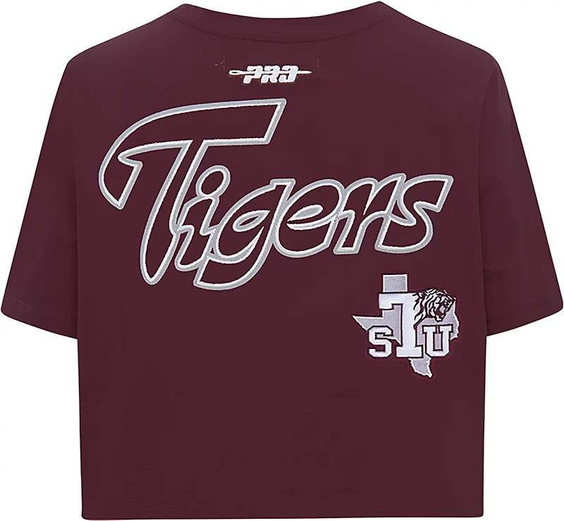 Pro Standard Women's Texas Southern Homecoming Midriff T-shirt