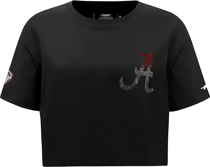 Pro Standard Women's Alabama Crimson Tide Jewels Boxy Short Sleeve T-shirt