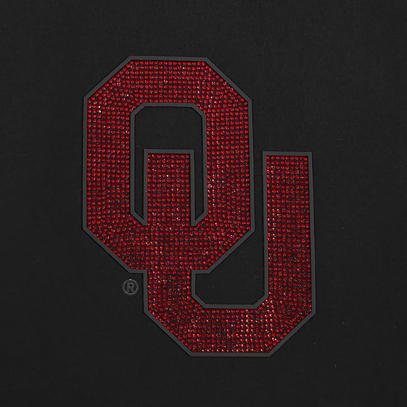 Pro Standard Women's Oklahoma Sooners Jewels Boxy Short Sleeve T-shirt