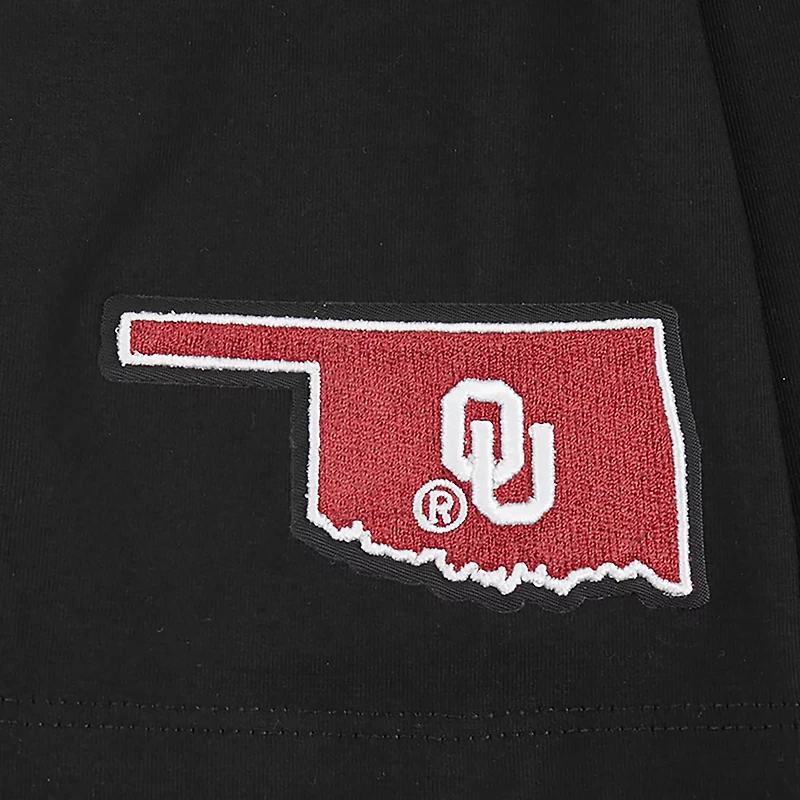 Pro Standard Women's Oklahoma Sooners Jewels Boxy Short Sleeve T-shirt