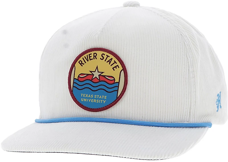 Hooey Men's Texas State River State Patch Structured Cap