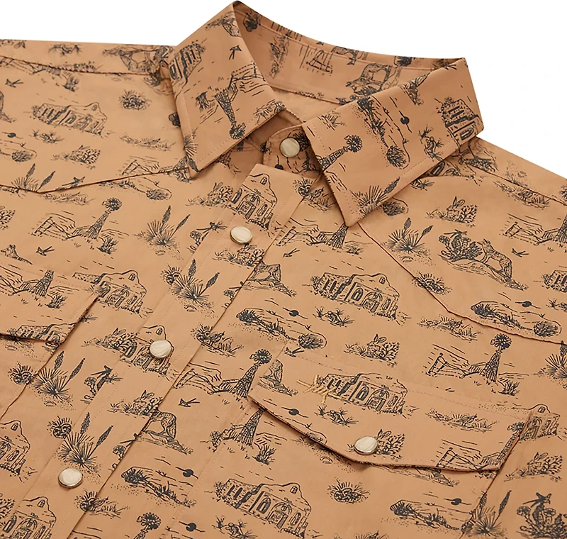 Texas Standard Men's Ranger Pearl Snap Short Sleeve Shirt