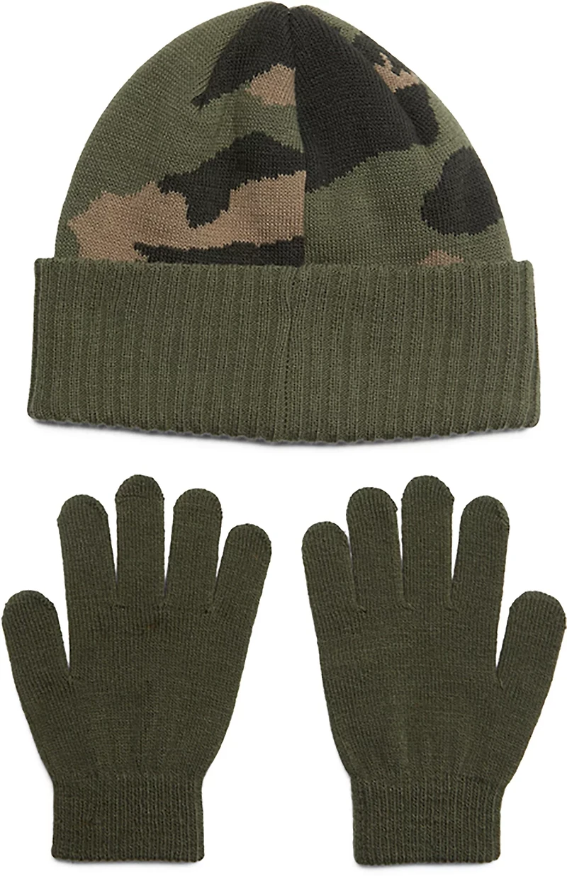 Under Armour Boys' Beanie/Glove Combo