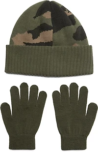 Under Armour Boys' Beanie/Glove Combo