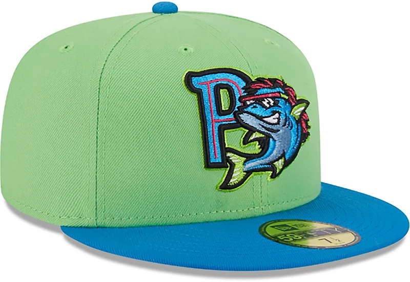 New Era Adults' Pensacola Blue Wahoos '24 Theme Nights Mullets ALT3 5950 Cap