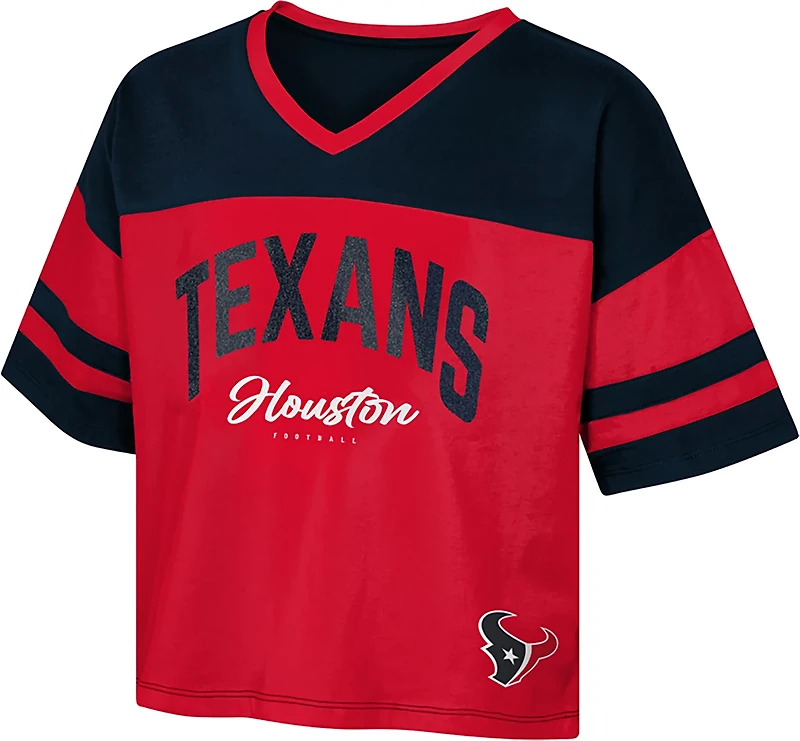 Outerstuff Women's Houston Texans The Play Maker Jersey T-shirt