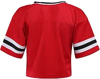 Hype and Vice Women's Texas Tech Red Raiders Cropped Football Jersey
