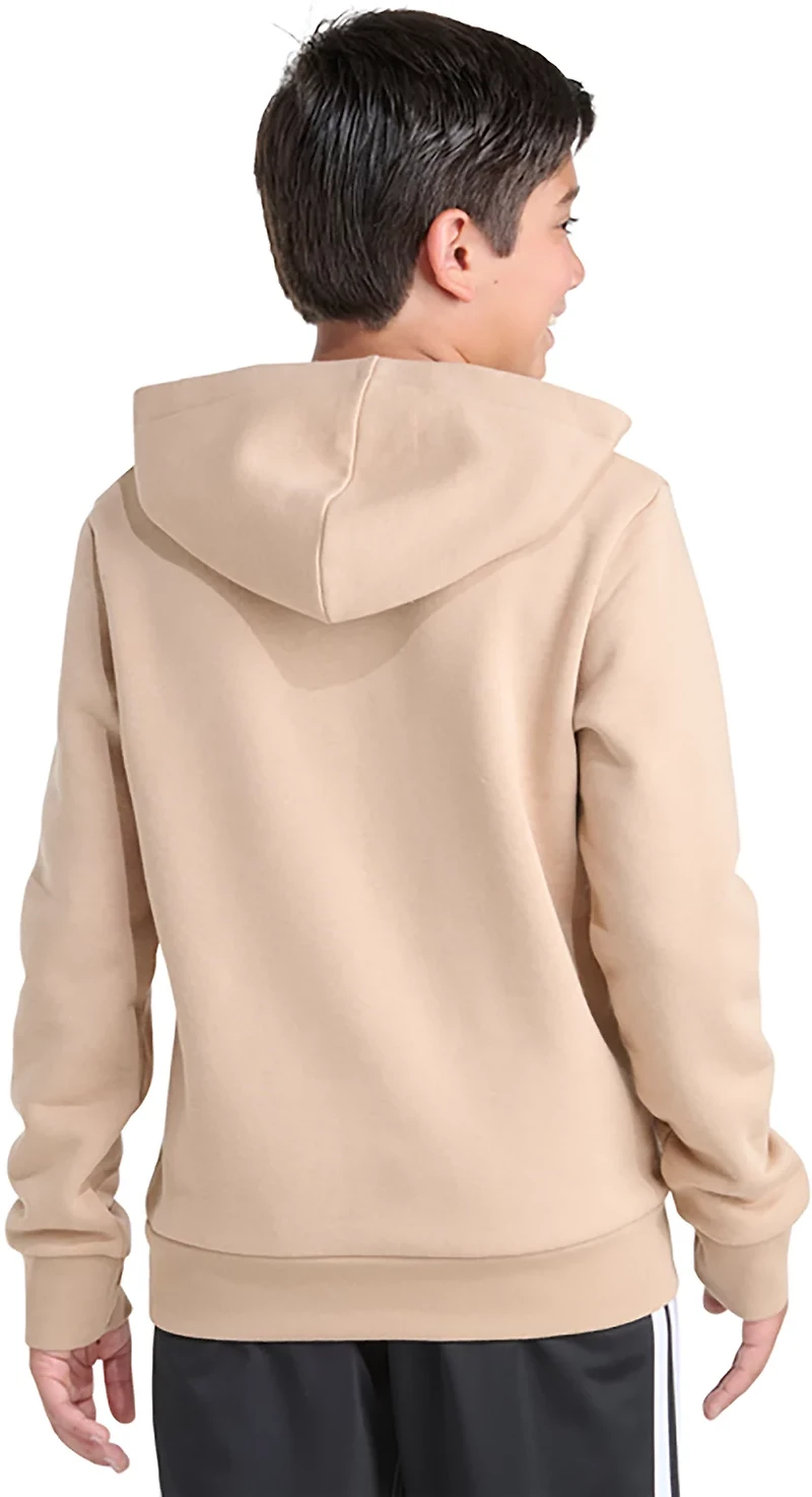 adidas Boys' Big Logo Fleece Pullover Hoodie