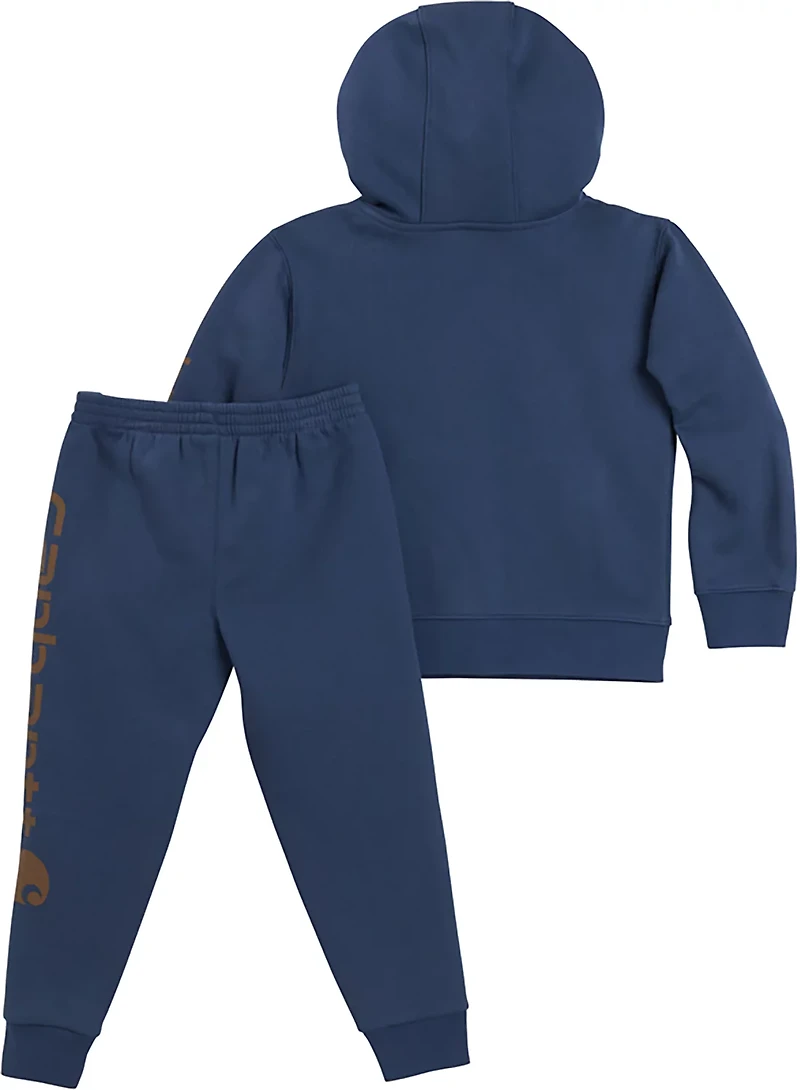 Carhartt Boys' Logo Hoodie and Pants Set