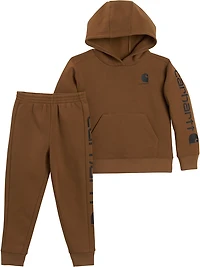 Carhartt Boys' Logo Hoodie and Pants Set