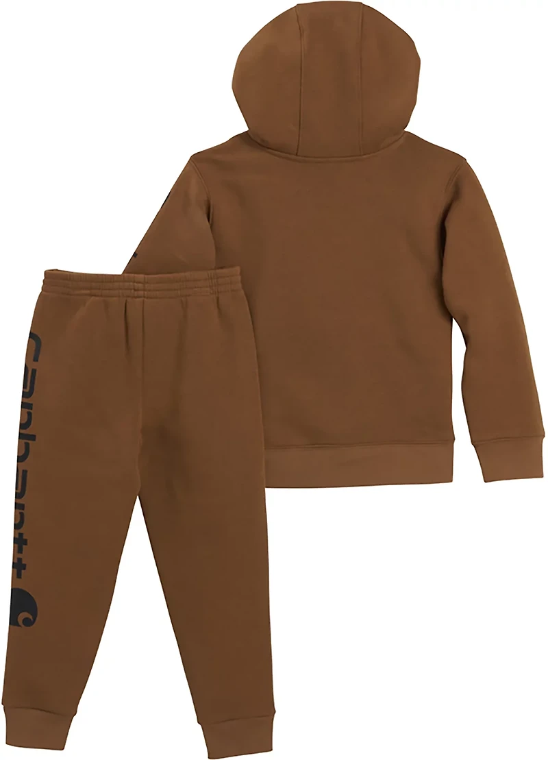 Carhartt Boys' Logo Hoodie and Pants Set