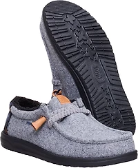 HEYDUDE Men's Wally Cozy Plaid Shoes
