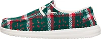 HEYDUDE Women's Wendy Confetti Plaid Cozy Shoes