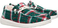 HEYDUDE Women's Wendy Confetti Plaid Cozy Shoes
