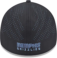 New Era Men's Grizzlies Night Black 39THIRTY Cap