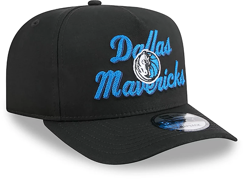 New Era Adults' Dallas Mavericks 9FIFTY Chainstitch Cap