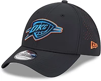 New Era Men's OKC Thunder Night Black 39THIRTY Cap