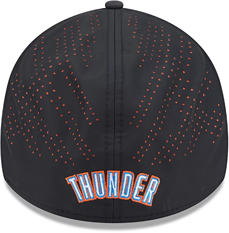New Era Men's OKC Thunder Night Black 39THIRTY Cap