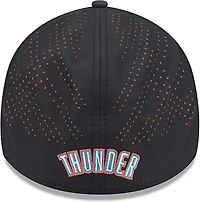 New Era Men's OKC Thunder Night Black 39THIRTY Cap