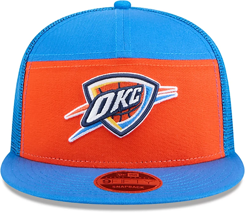 New Era Men's Oklahoma City Thunder Outdoor 9FIFTY Split Cap