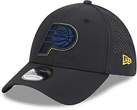 New Era Adults' Indiana Pacers 39THIRTY Night Black Cap