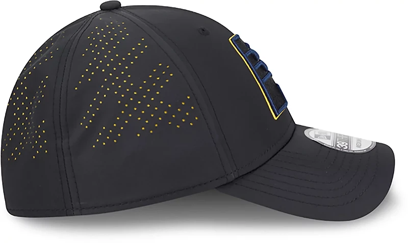 New Era Adults' Indiana Pacers 39THIRTY Night Black Cap